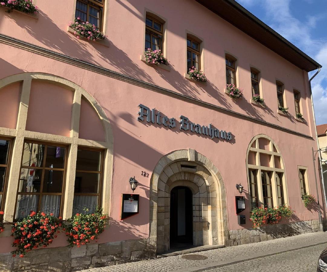 فندق Altes Brauhaus Weißenfels المظهر الخارجي الصورة